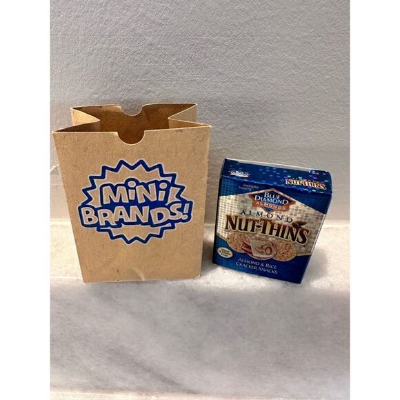 RARE Zuru Mini Brands Nut-Thins Metallic Case Special Edition Miniature - Picture 2 of 3